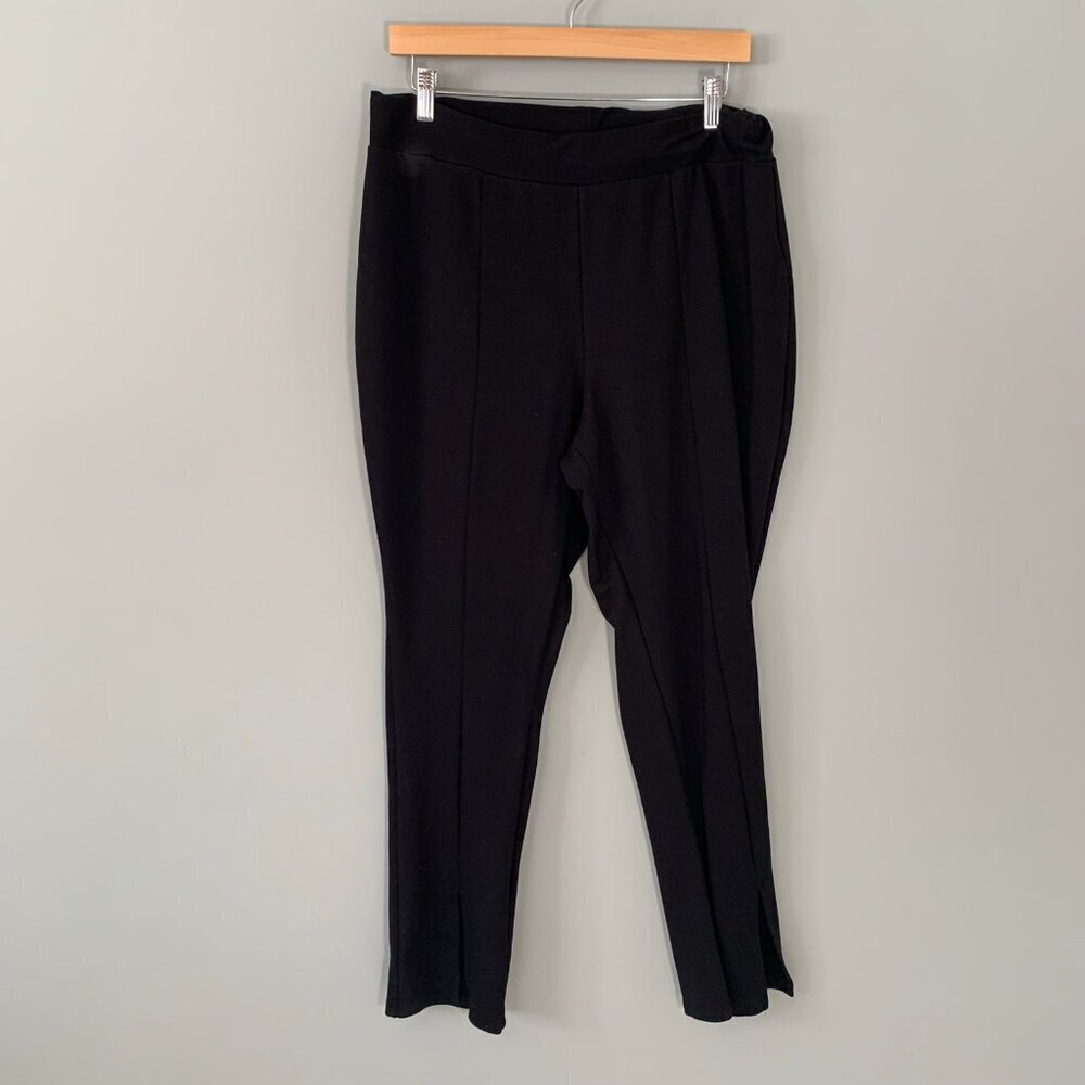 Eloquii Elements Black Pull On Elastic Waist Skin… - image 1